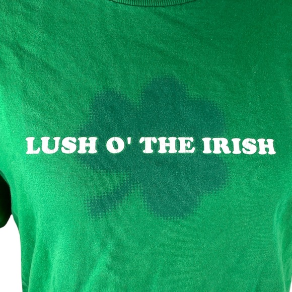 Allstyle Apparel Lush O’ The Irish St Patricks Day T Shirt Green Medium - Picture 5 of 8